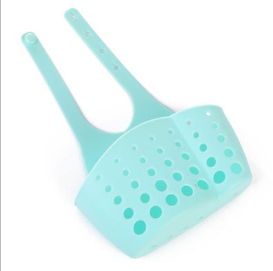 Organizator agățat pentru chiuvetă – suport depozitare burete și accesorii bucătărie