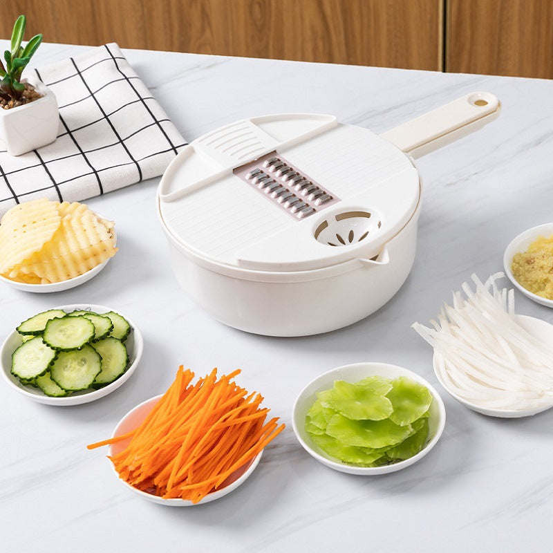Tocător multifuncțional pentru legume – feliator manual pentru bucătărie