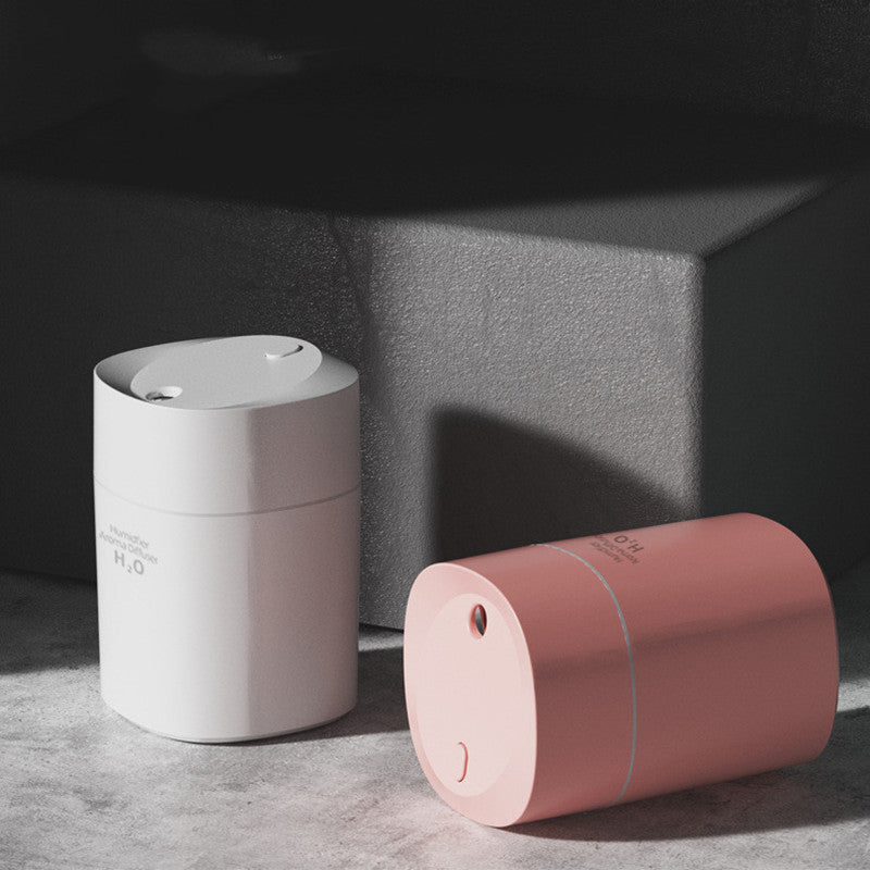 Difuzor aromaterapie USB cu pulverizare și lumină LED color