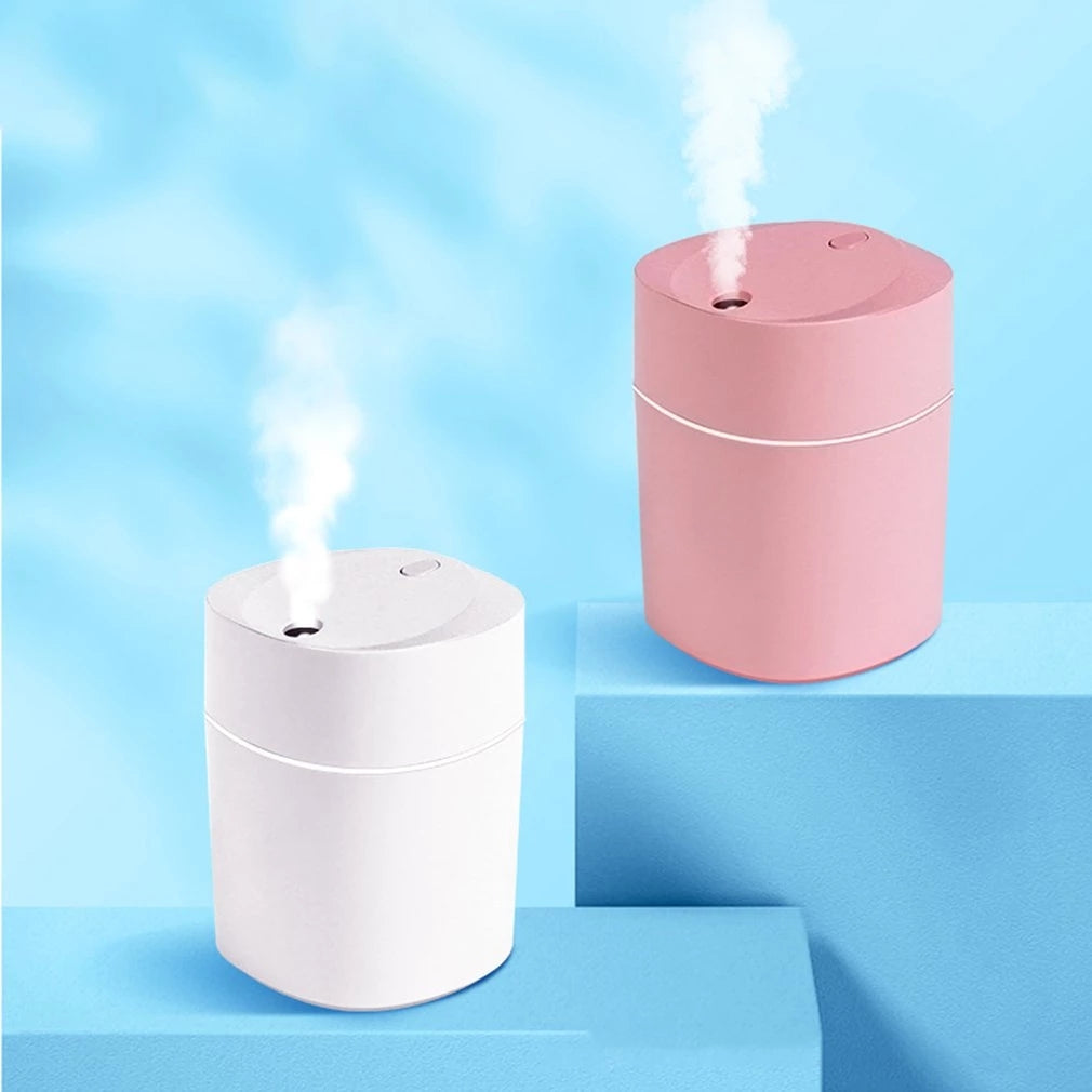 Difuzor aromaterapie USB cu pulverizare și lumină LED color