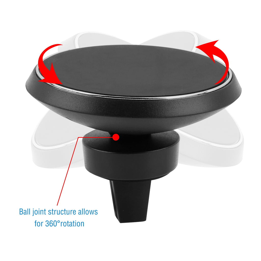 Încărcător auto wireless magnetic Qi cu suport telefon