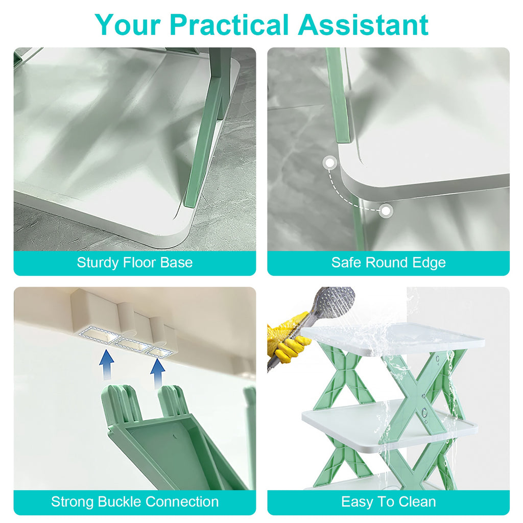 Organizator vertical pentru pantofi cu 9 niveluri – Raft economisire spațiu