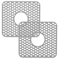 Covoraș chiuvetă silicon cu scurgere – protector antiderapant chiuvetă