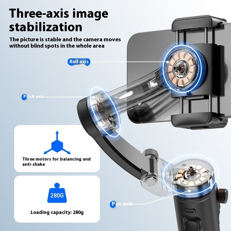 Stabilizator Telefon cu AI și Tracking Automat 360° pentru Filmare