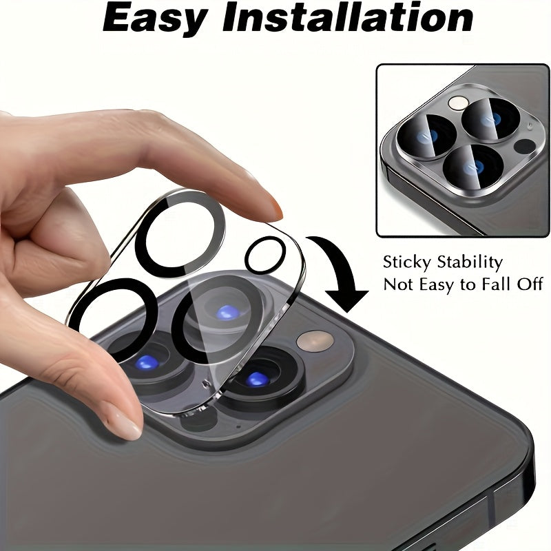 Set 8 folii sticlă securizată HD pentru iPhone