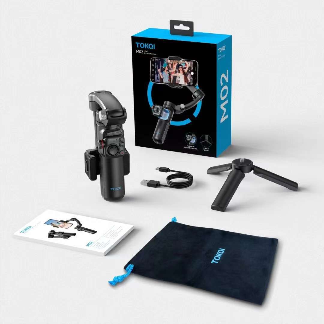 Stabilizator Telefon cu AI și Tracking Automat 360° pentru Filmare