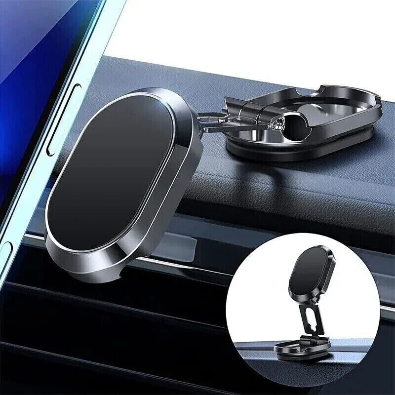 Suport auto magnetic pliabil pentru telefon – rotire 360°