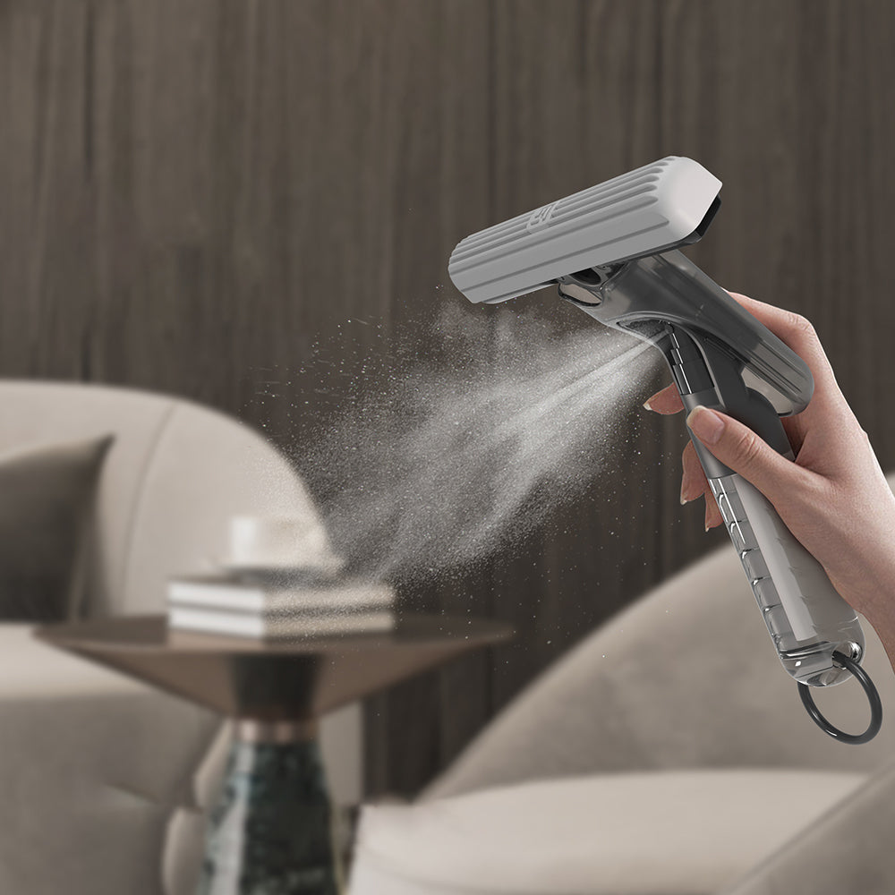 Mini mop cu spray pentru curățare – mop portabil cu auto-stoarcere pentru bucătărie și baie