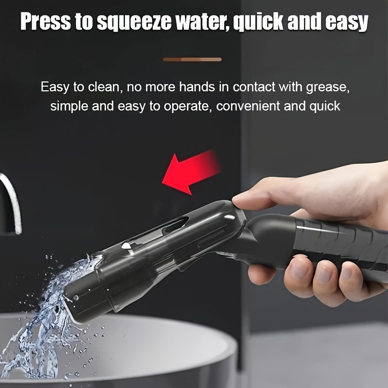 Mini mop cu spray pentru curățare – mop portabil cu auto-stoarcere pentru bucătărie și baie