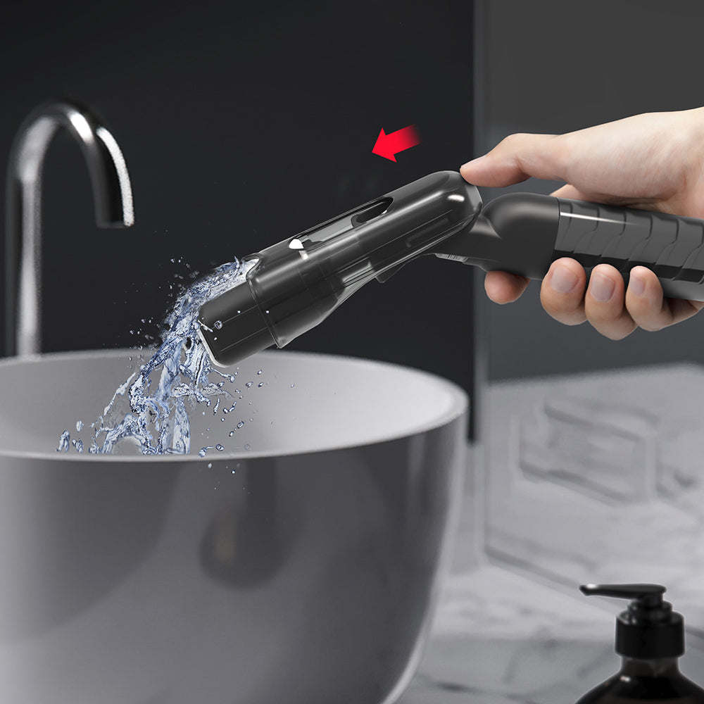 Mini mop cu spray pentru curățare – mop portabil cu auto-stoarcere pentru bucătărie și baie