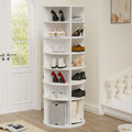 Suport rotativ pentru pantofi cu 7 etaje – organizator vertical pentru pantofi și accesorii